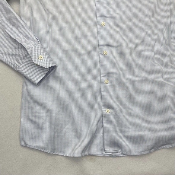 Eton Mens White Long Sleeve Collared Button Front Dress Shirt EUR 41 16 - Picture 3 of 11